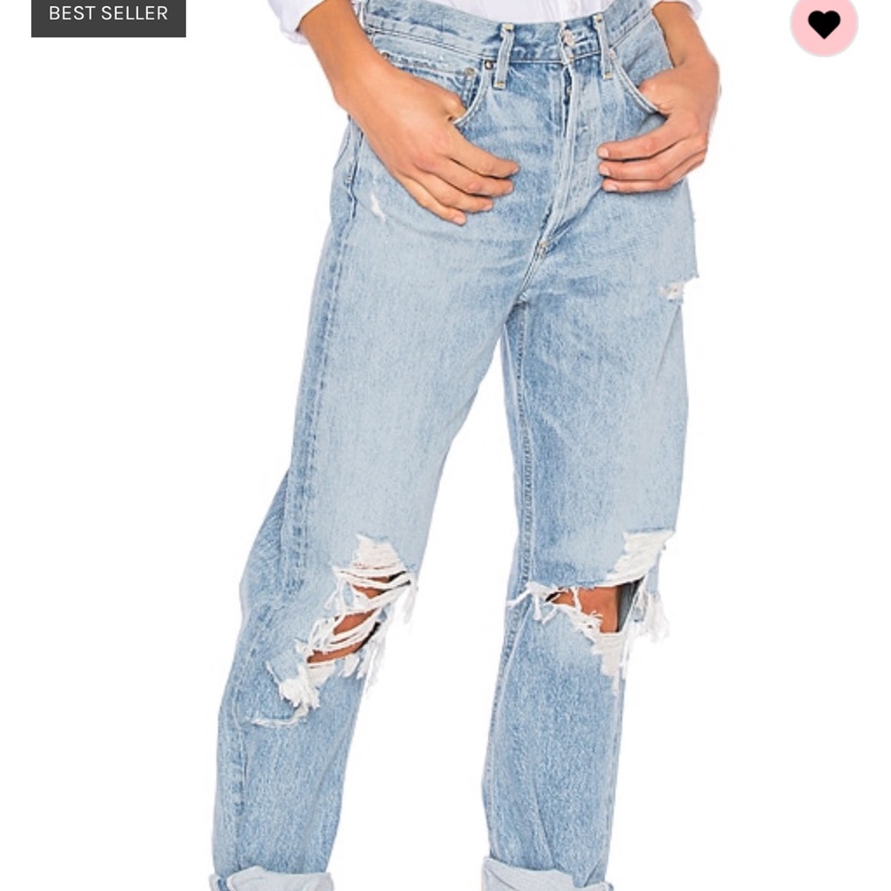 agolde 90s mid rise loose fit jeans